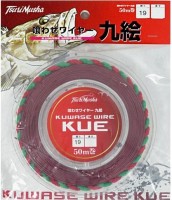 TSURI MUSHA Kuwase Wire Kue [Red] 50m #34