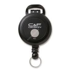 C&F DESIGN CFA-72/BK Pin-on Reel Black