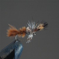 VALLEY HILL Complete Dry Fly D22 Clip Rudan