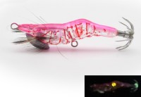 LITTLE JACK HanebiX Squid #06 Clear Pink Glow Ball