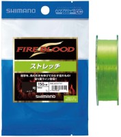 SHIMANO LA-C51T Fire Blood Stretch Nylon Suspend [Fluorescent Green] 150m #2 (8lb)