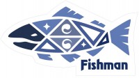FISHMAN "Amulet Fish" Sticker L