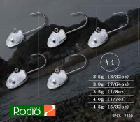 Rodio Craft RC JIG Head No.4-4.5g(5 / 32oz)TYPE:D
