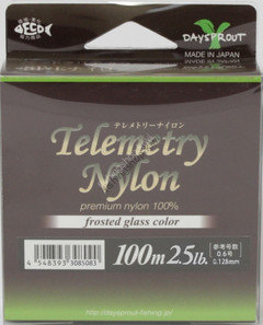 DAYSPROUT Telemetry Nylon 100 m 2.5Lb