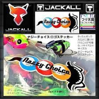 JACKALL Nazzy Choice Logo Sticker M