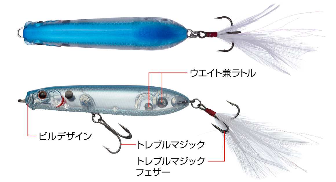 EVERGREEN Showerblows Big Mama #239 Blue Back Herring Lures buy at