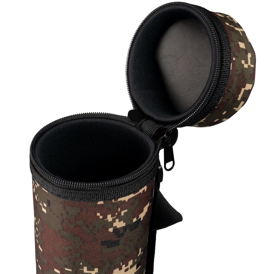 Ryugi Leather Rod Holder II Green Camo