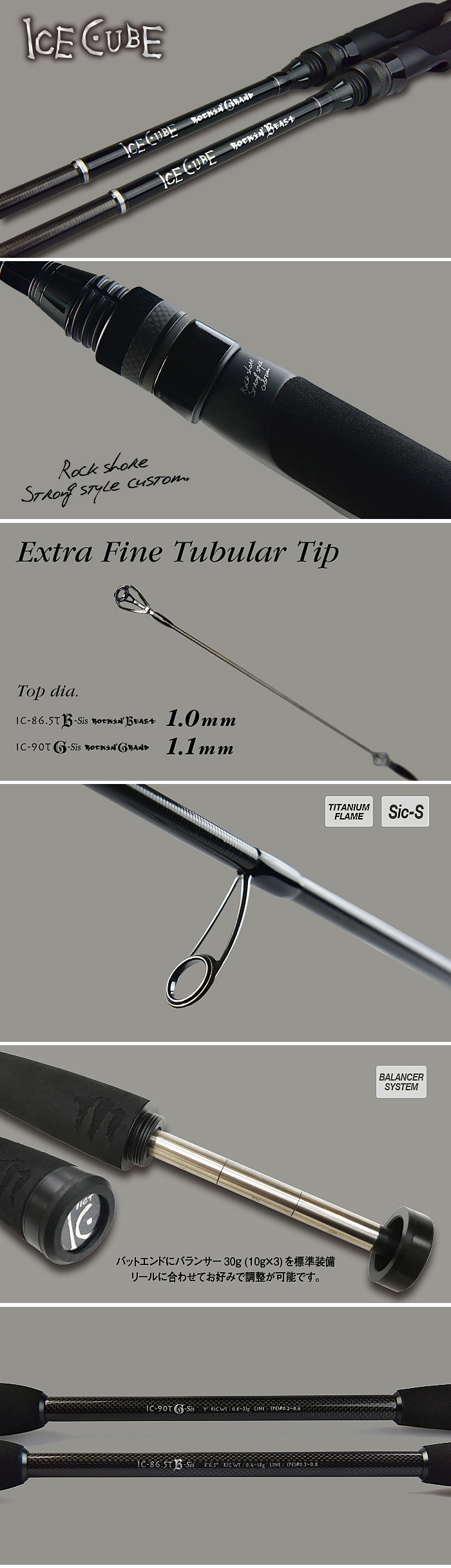 TICT Ice Cube IC-90TG-Sis 