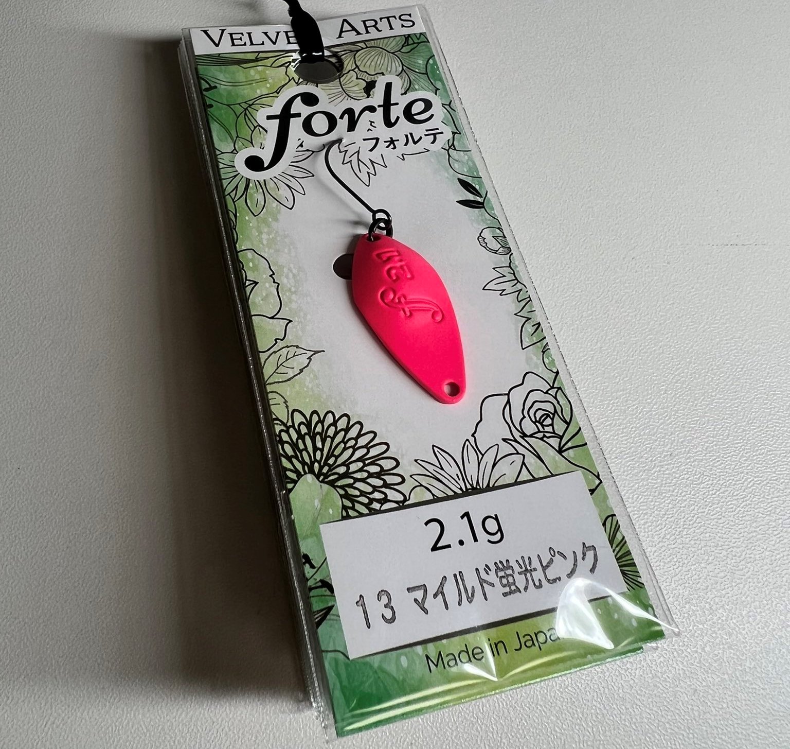 VELVET ARTS Forte 2.1g #20 Silver Lures buy at Fishingshop.kiwi