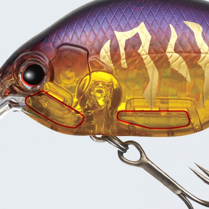 Evergreen ZR-4 Zeruch Crankbait ZR-4-373 Olive Copper Shad