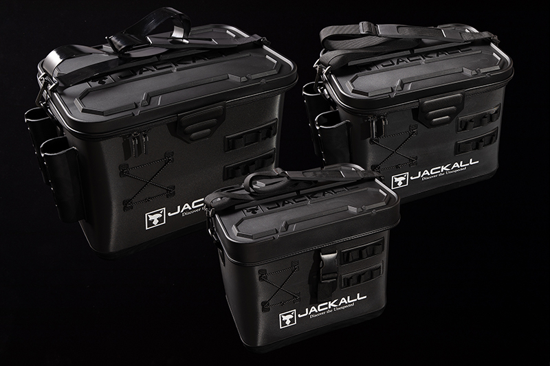 JACKALL Tackle Container R L-size #Black Boxes & Bags buy at