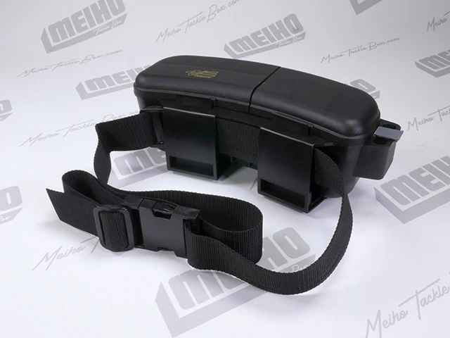 MEIHO Versus VS-5010 Fishing Belt Tackle Box Black Boxes & Bags