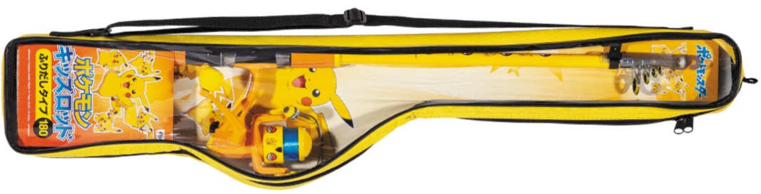 VALLEYHILL Pokemon Kids Rod Furidashi Type 180 #Yellow Rods buy at