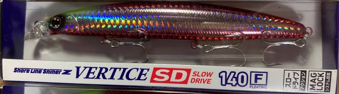 DAIWA Shore Line Shiner Z Vertice SD 140F #Red Head Lures buy at 