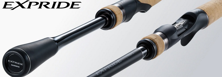 Shimano Bass Rod 22 Expride 1610M-2 (Baitcasting 2 Piece)