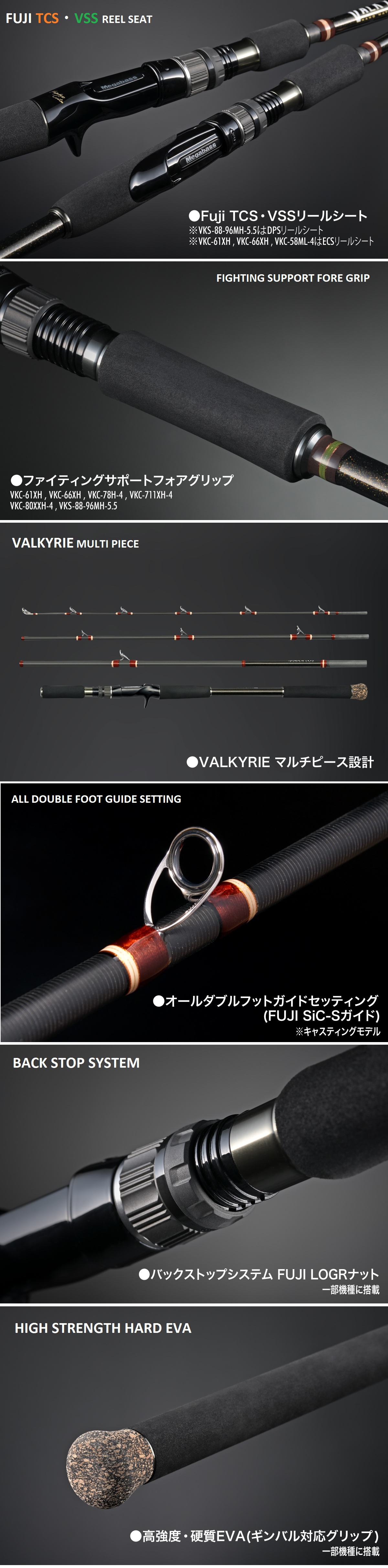 その他 MEGABASS VALKYRIE World Expedition Multi VKC-711XH-4 Megabass Valkyrie World Expedition VKC-711XH-4 – JDM TACKLE