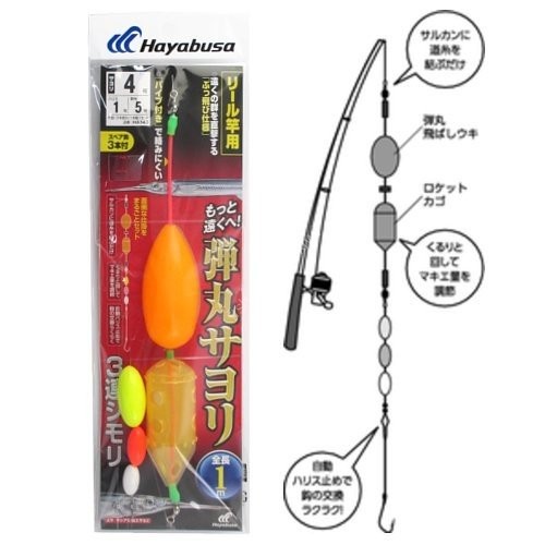 HAYABUSA HA143 Bullet Sayori Triple Shimori 4 - 1 - 5