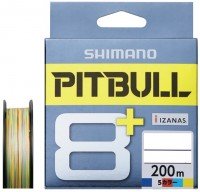 SHIMANO LD-M61T Pitbull 8+ [10m x 5colors] 200m #2 (43lb)