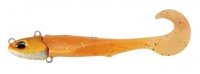 DUO Beach Walker Jumgo Grub Set 21g GHA0530 Super Orange GB / Orange Glow