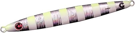 JIGRIP 513SO Shiou 180g #017 Chart Glow Zebra Black