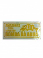 BOMBA DA AGUA Sticker S-Size Lip Yellow