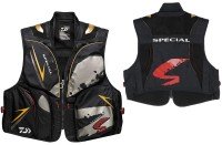 DAIWA DV-1023 Special Barrier Tech Short Vest Black L