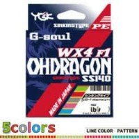 YGK G-Soul Ohdragon WX4 F1 SS140 [Multicolor] 200m #0.6 (11lb)