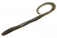JACKALL Flick Curly 3.8 Green Pumpkin Pepper