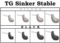 VALLEYHILL TG Sinker Stable 7.0g (3pcs) #Black