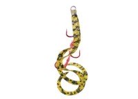 START Replacement Unit Triple Hook Short Curly S #64 Yellow Zebra (2 pcs)