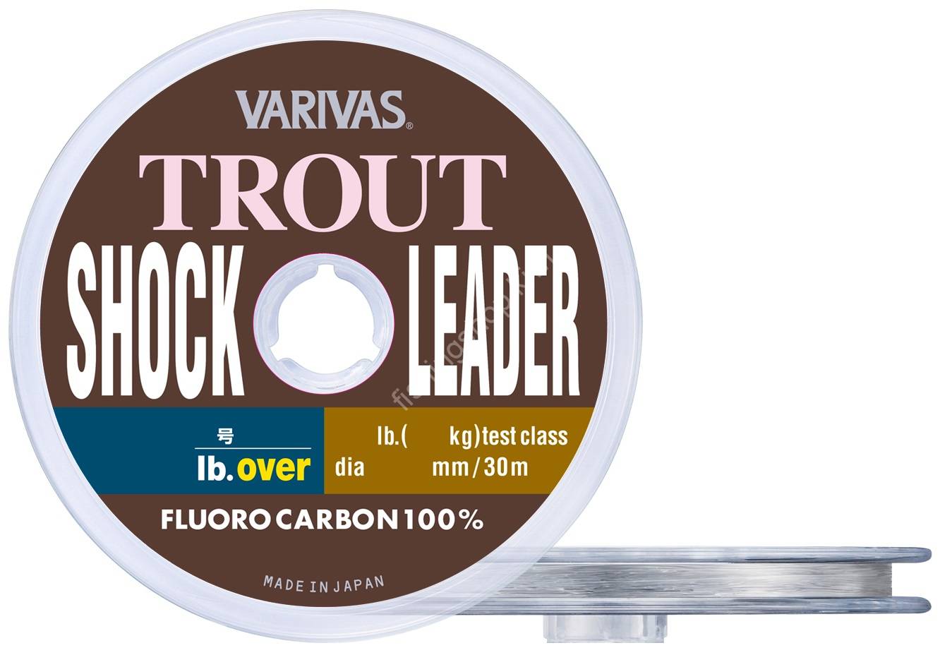 VARIVAS Trout Shock Leader [Natural] 30m #0.5 (2lb) Fishing lines