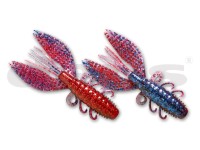 DEPS Spiny Craw 3.5'' #23 Blue Glitter/Red Glitter