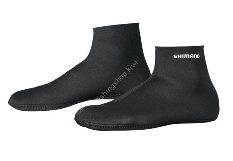 SHIMANO SC-085T CR・Nakawari Short Socks (Black) 24-26