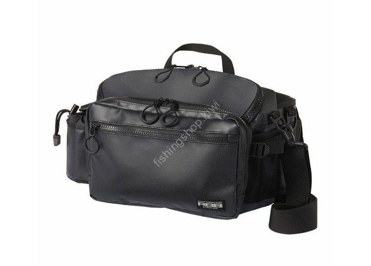 RBB Hip Bag No.8898 #Black Tarpaulin