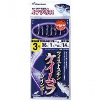 HAYABUSA Koaji Special Twist Keimura Rainbow HS303 [White] 6 Hook 3-0.6
