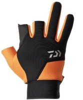 DAIWA DG-7824W All Round Cold Protection Gloves 3 Pieces Cut (Orange) L