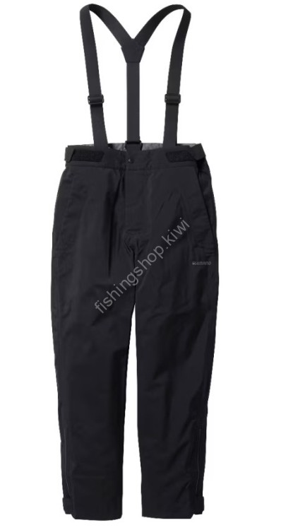 SHIMANO RA-022X Gore-Tex Angler's Shell Pants (Black) XL