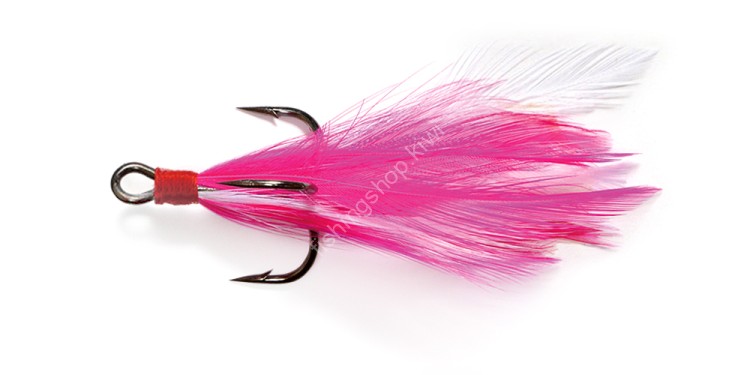 MEGABASS Slowl Feather Hook [Pink/White] #1