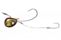 JACKALL BinBin Tenya Taimu No.13 L-Hook #Red / Gold