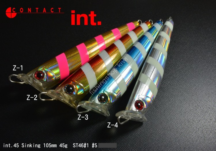 TACKLE HOUSE int.45g #Z-4 Full Silver・Zebra Glow