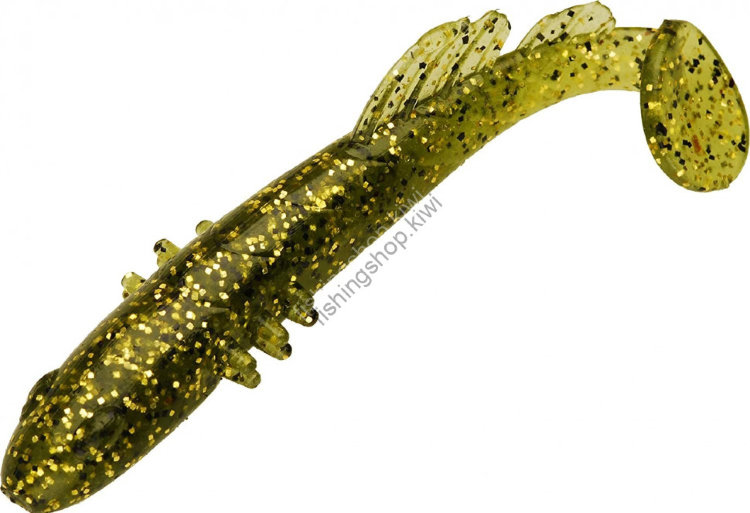 BAIT BREATH BeTanCo Slim Shad Tail 3 S845 Gold Melon