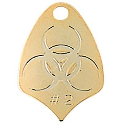 WHIPLASH FACTORY Weedless Blade # 2 02 Gold