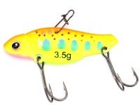 FLASH UNION Full Metal Sonic Double Hook Model 3.5g #022 Orange Back Chart Yamame