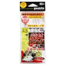 GAMAKATSU Kyogi Kawahagi Shikake Quick attack 3 Piece Rig [Nano Smooth Coat] 4.5-3