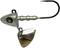 NISHINE Wakasagi Head Finesse 1.5g (1/16oz) Hook No.1 #03 Natural Zinc