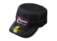 MAZUME Work Cap III #Black Denim
