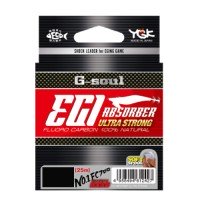 YGK Egi Absorber Fluorocarbon Leader [Natural] 25m #1.75 (8.6lb)
