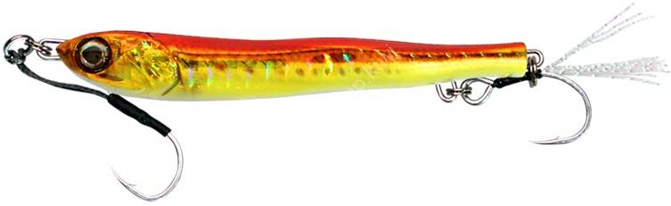 LITTLE JACK Metal Adict Type-03 Alloy 20g #05 Red Gold Vertical Holo + Real  Print Lures buy at
