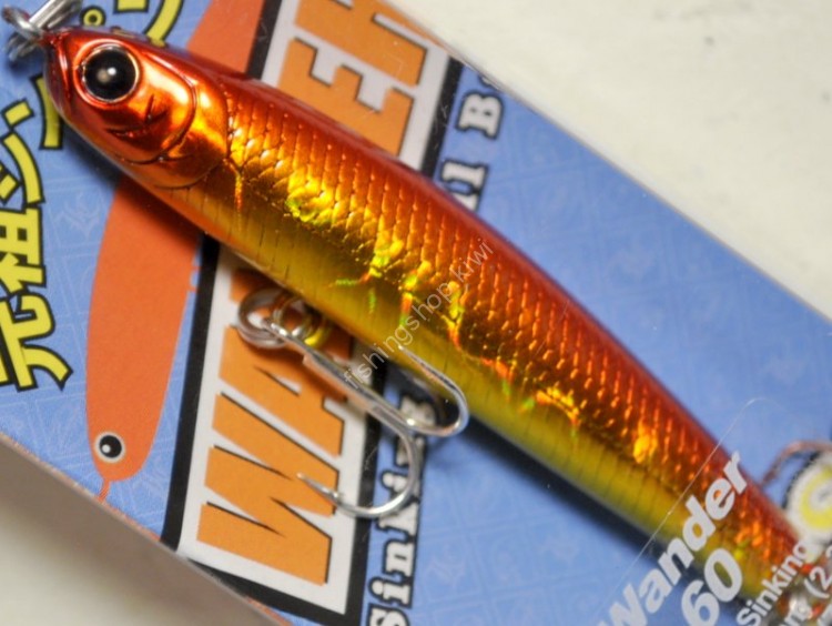 LUCKY CRAFT Wander60 ESG Augustin Red Gold