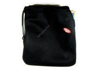 HIYOSHIYA Air Mesh Pouch No.779 2 Rooms S #Black